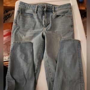 AEO 8 tall long jeans